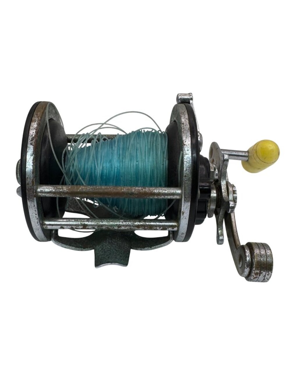 Vintage Penn No 155 Fishing Reel Beachmaster Saltwater Cassting Made In USA 3.5"